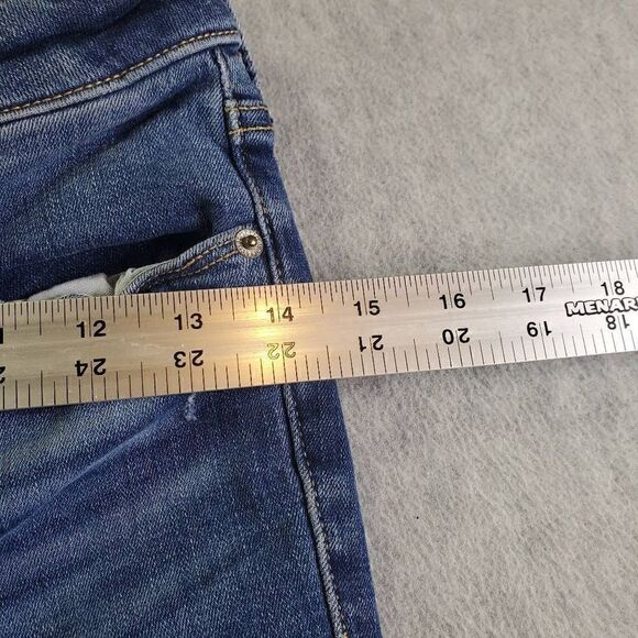 Old Navy Jeans Womens 4 Blue Rockstar Super Skinny High Rise Denim - Picture 7 of 10